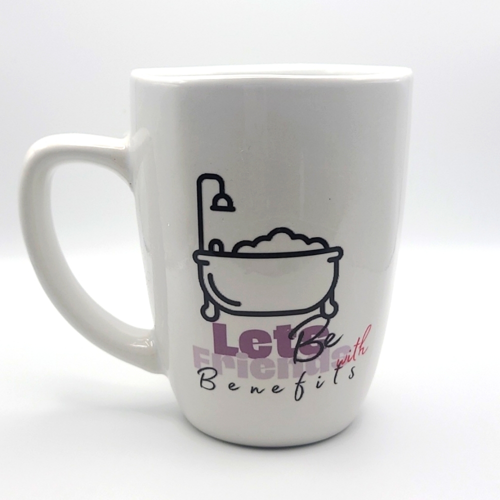 “Friends with Benefits” Funny Coffee Mug – New